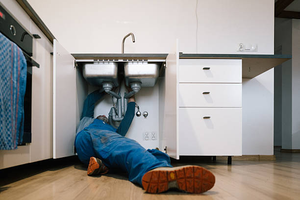 Professional Drain Cleaning technician working in Rockmart, GA